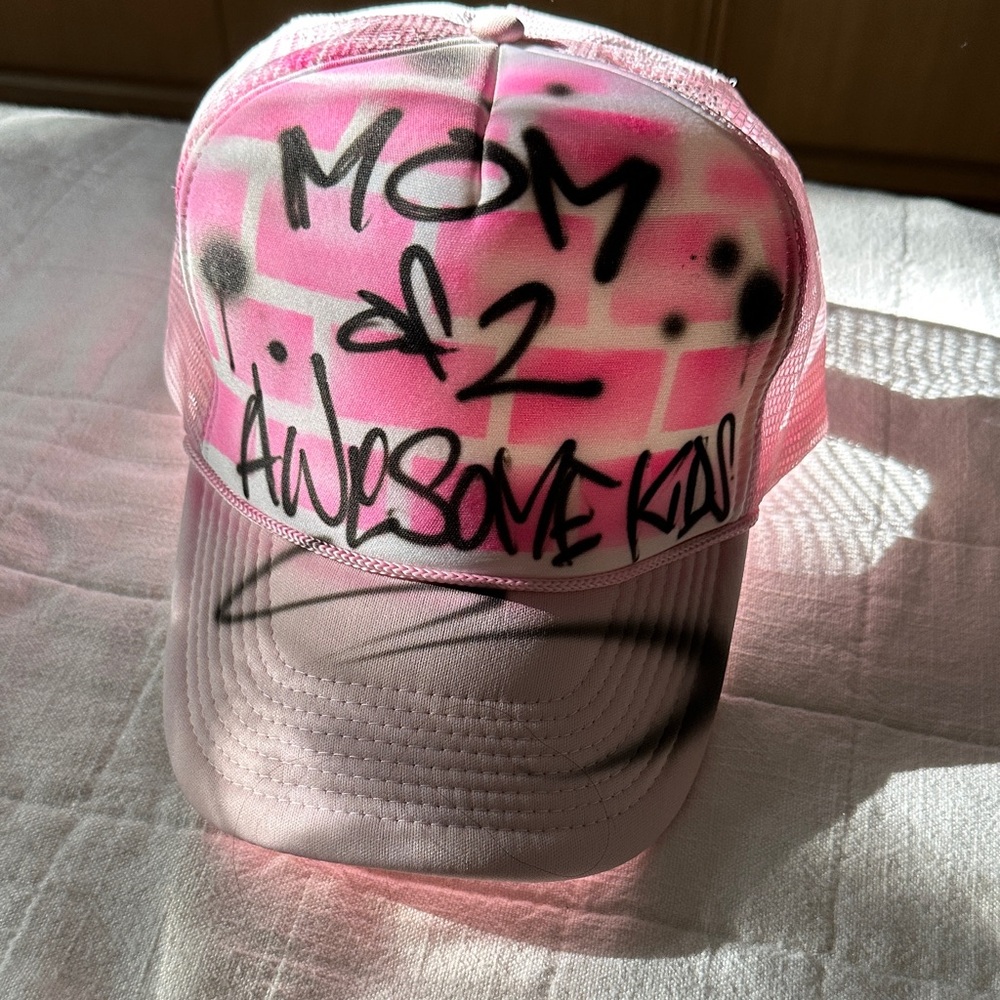 ISSI Pink Graffiti Trucker Hat